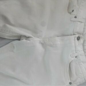 Uniqlo Women's White Jeans